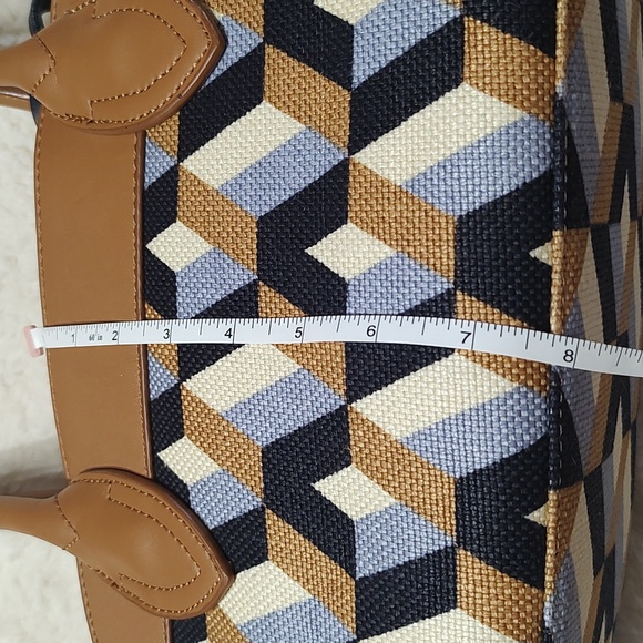 Spartina 449 Leather & Linen Bag - Picture 9 of 12